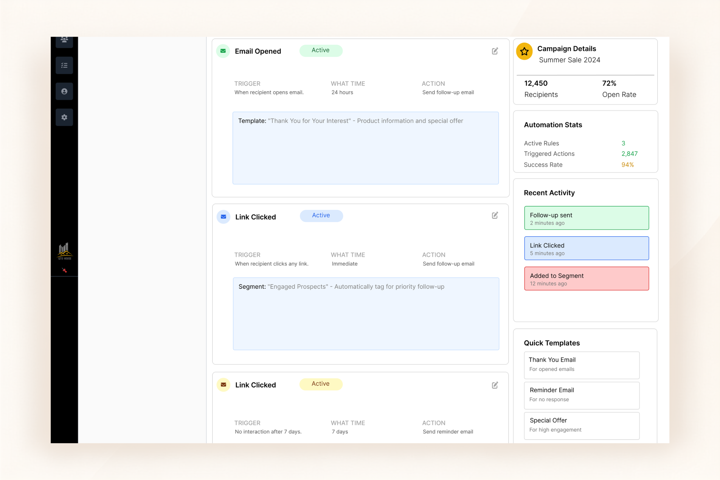 Email Automation & Sales Pipeline