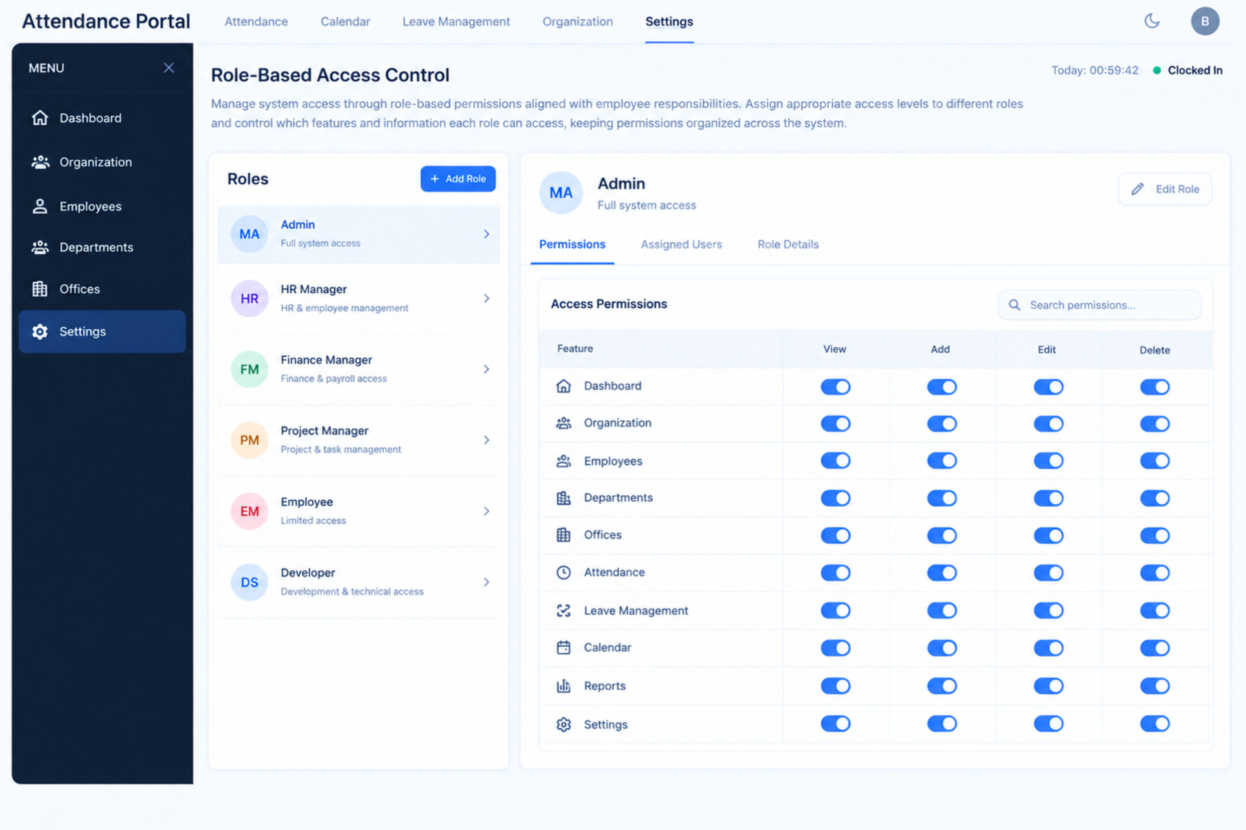 Role-Based Access Control