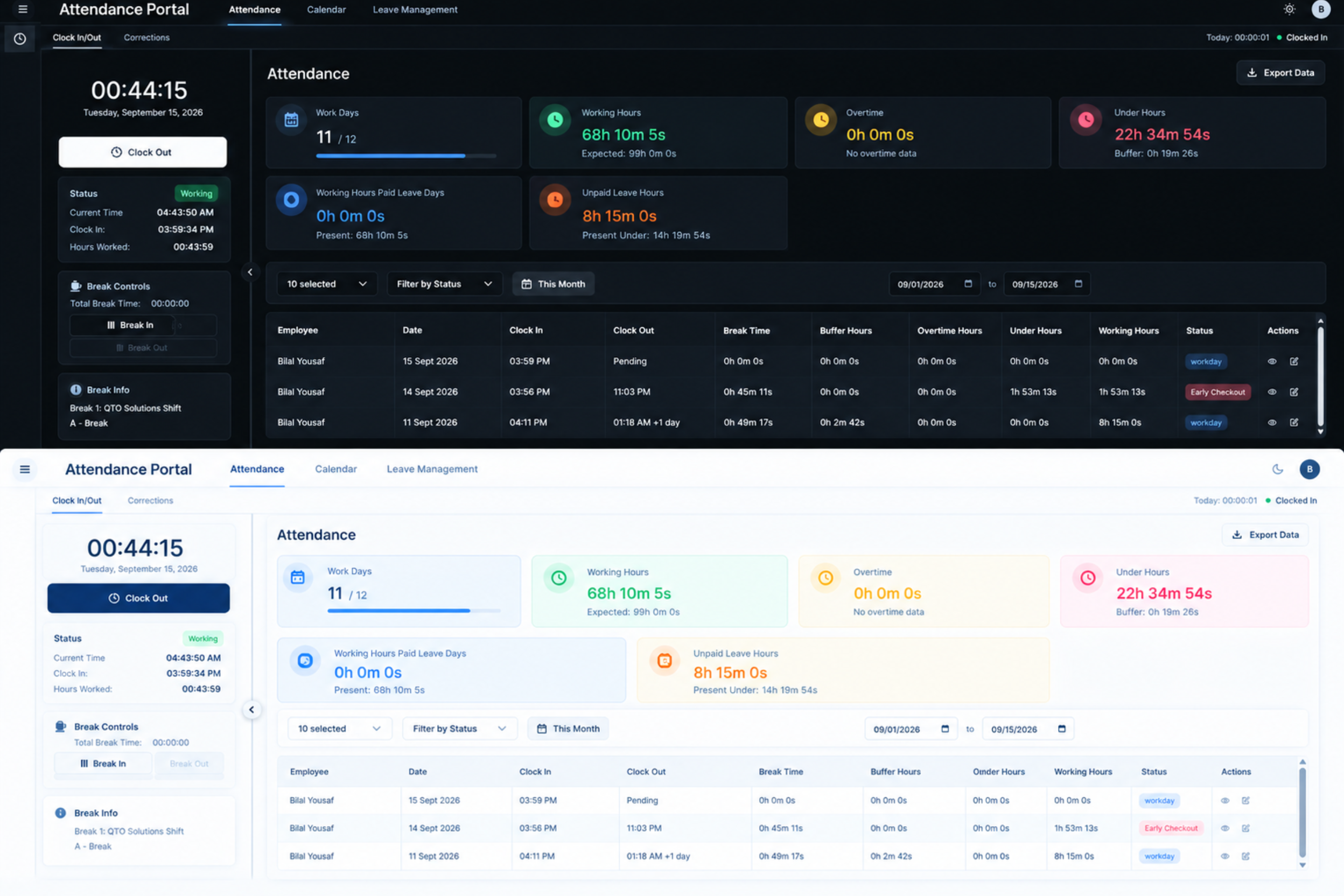 Effortless Attendance Tracking