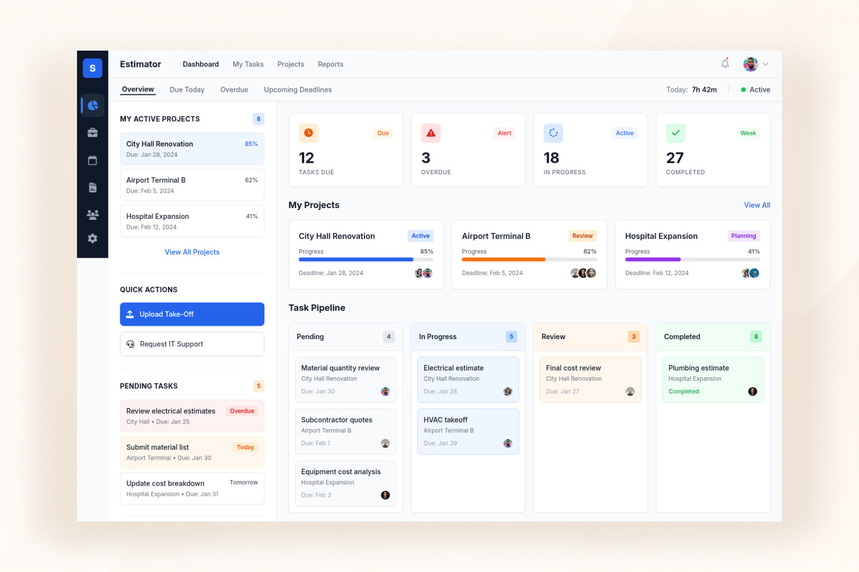 Estimation & Execution Workflow