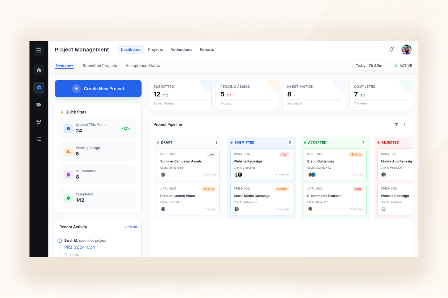 Unified workflows for project management